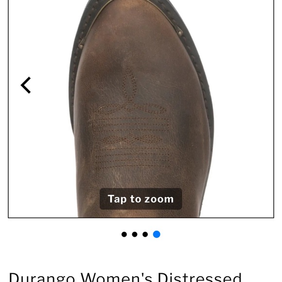 Durango slouched cowboy boots - Picture 5 of 6